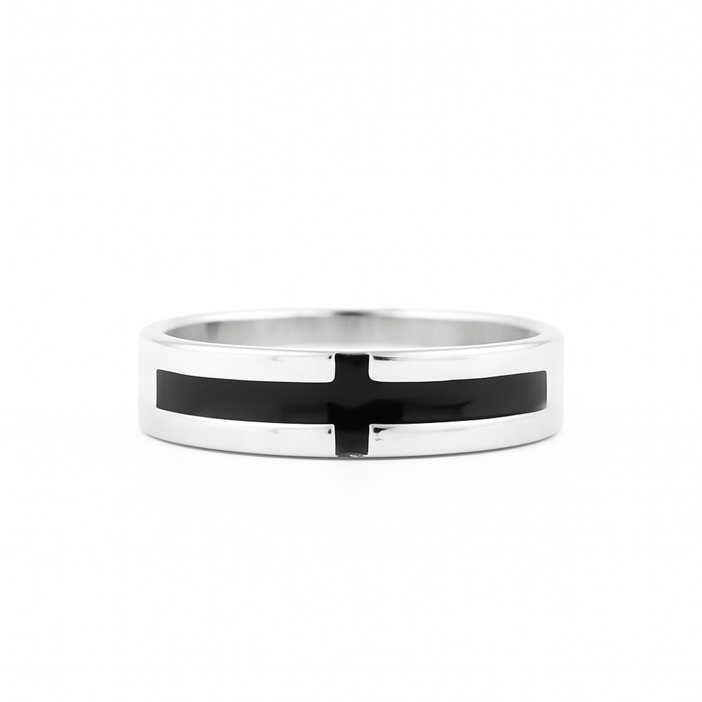 Cross Inlay Band