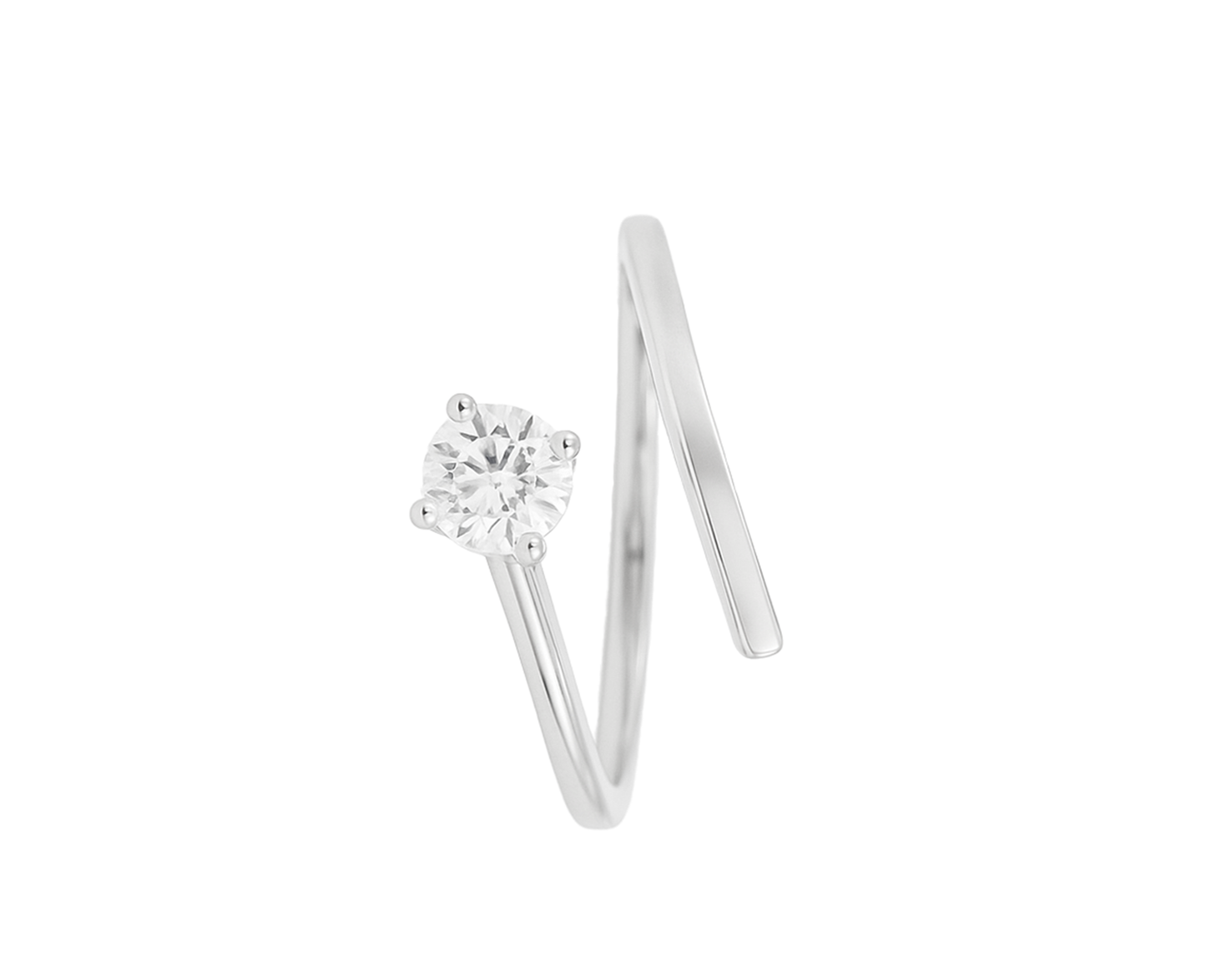 Minimalist Solitaire 925 Silver Ring for Men & Women