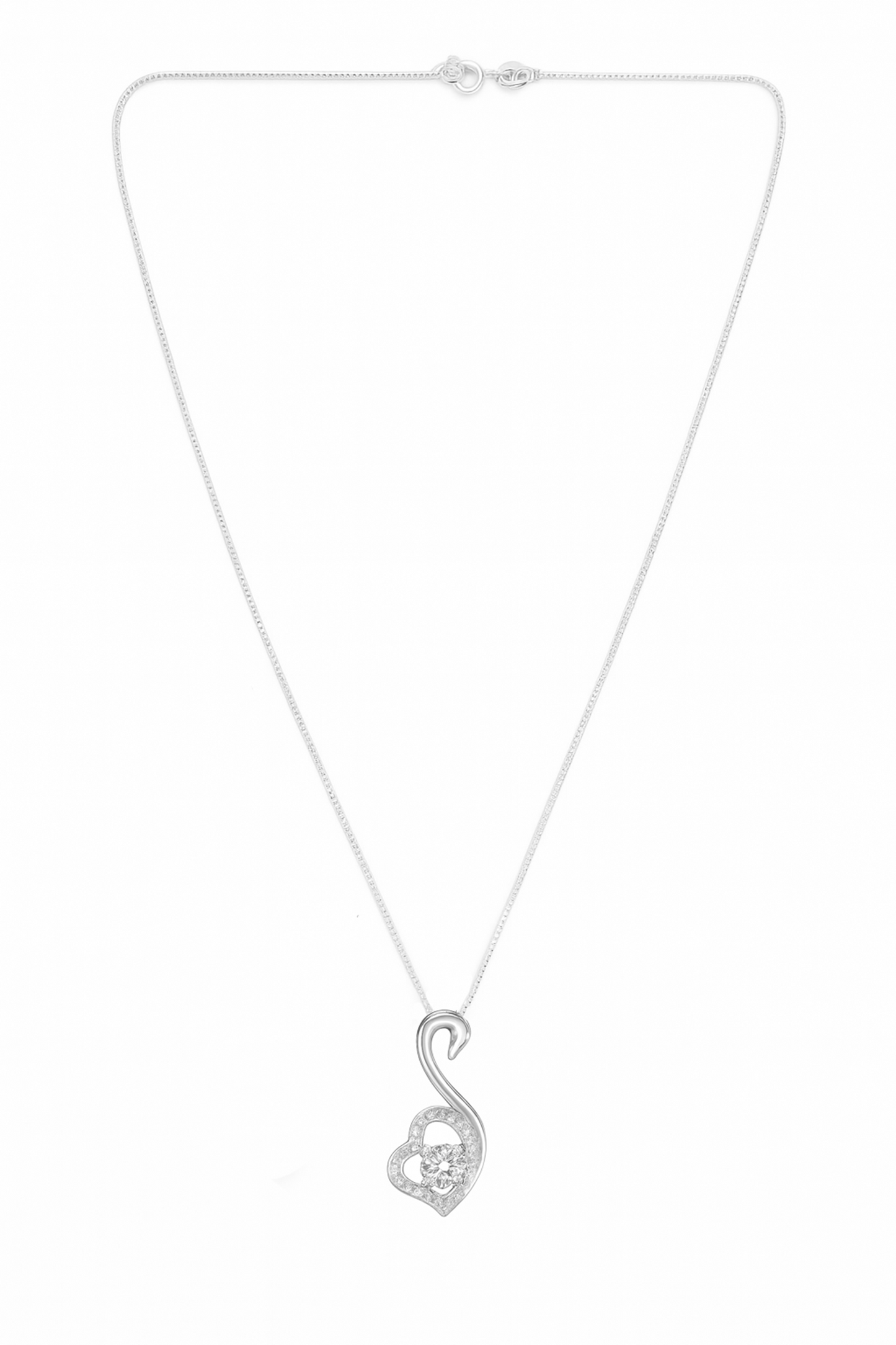 Grace Heart 925 Silver Pendant