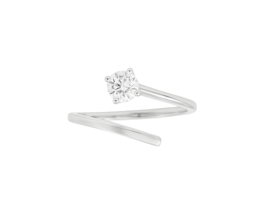 Minimalist Solitaire 925 Silver Ring for Men & Women