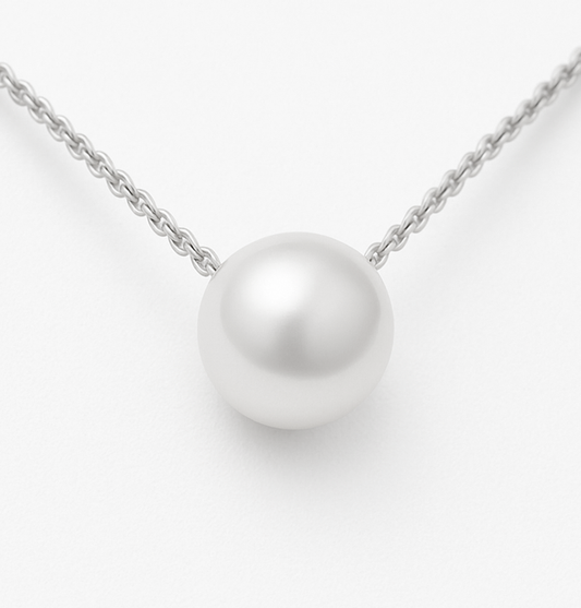 Classic Single Pearl Necklace for Women