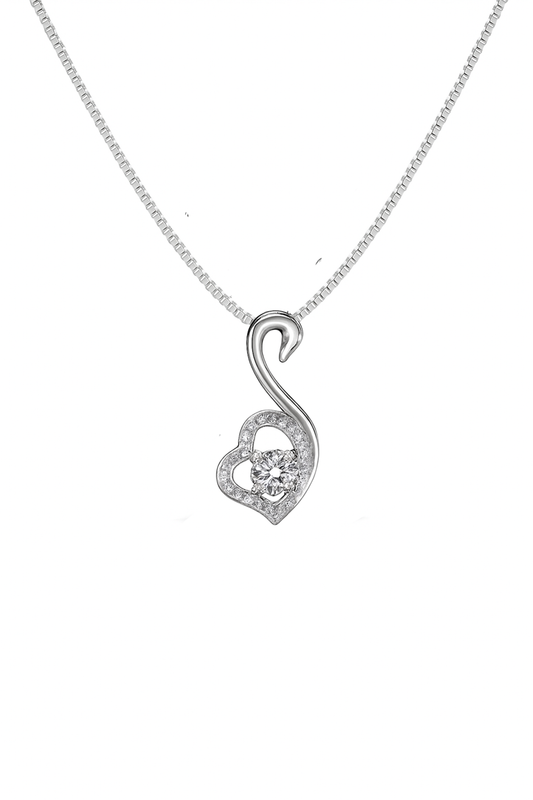 Grace Heart 925 Silver Pendant