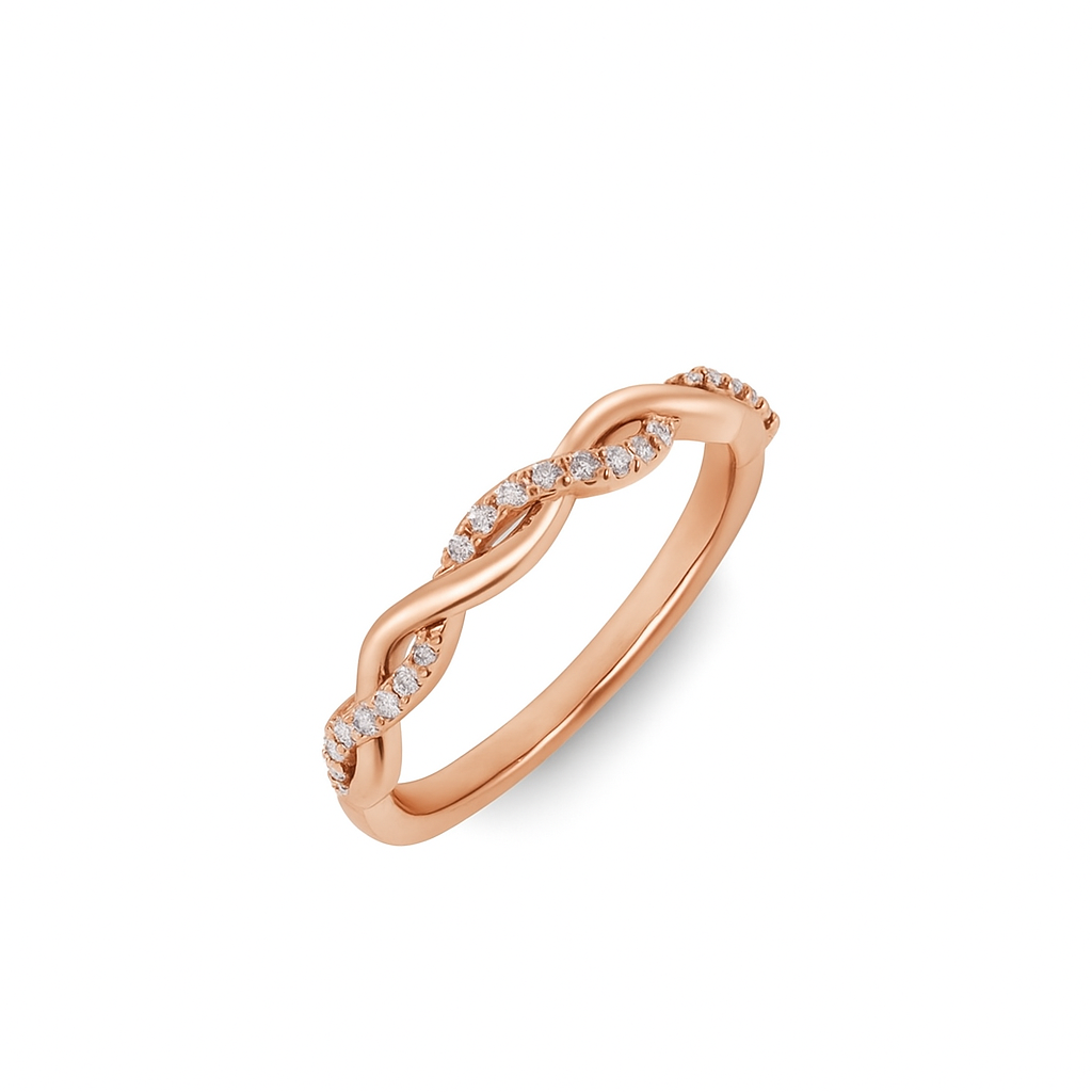 Infinity Twist Ring