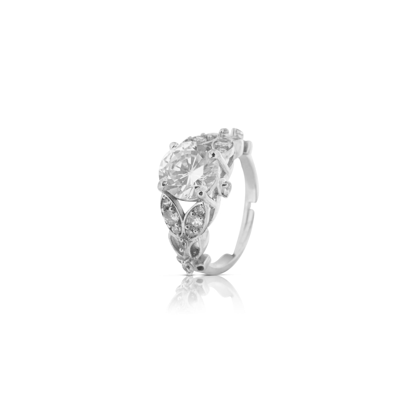 Imperial Grace 925 Silver Ring for Women