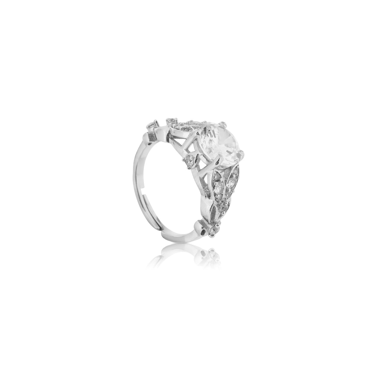 Imperial Grace 925 Silver Ring for Women