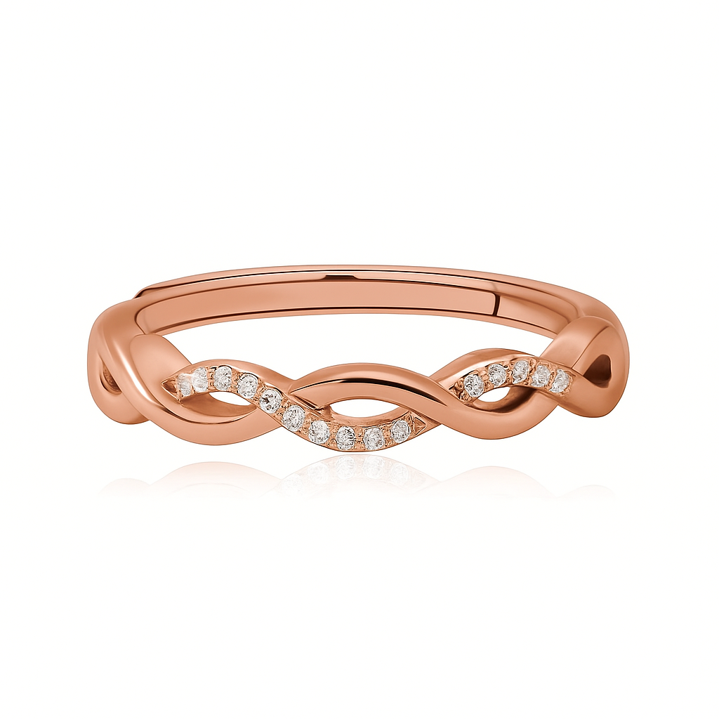 Infinity Twist Ring