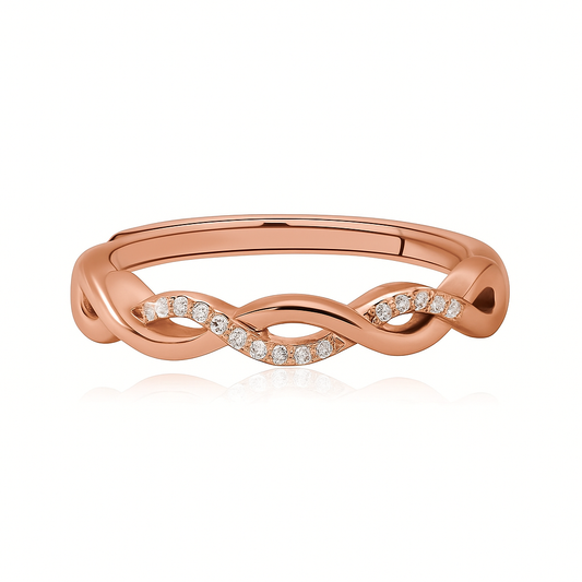 Infinity Twist Ring