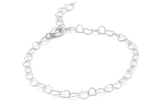 Chain of Hearts Bracelet