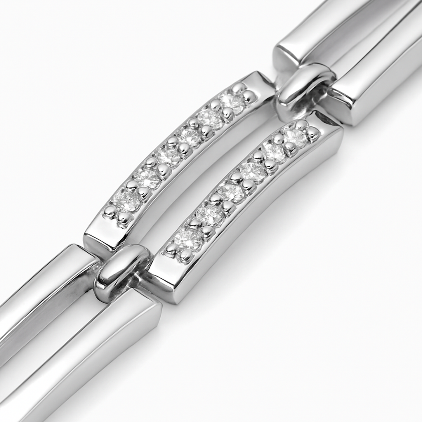Luxe Link Sterling Silver Bracelet