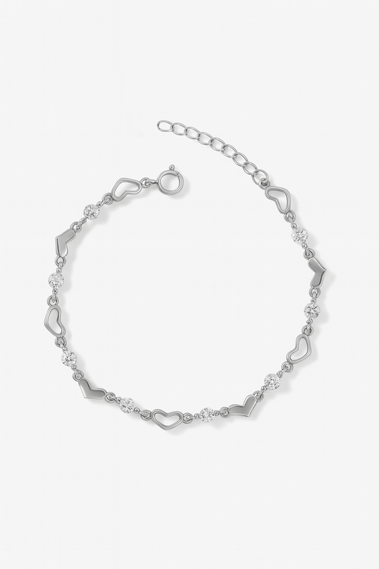 Radiant Hearts Bracelet