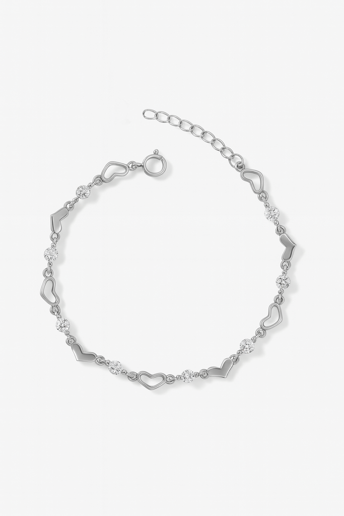 Radiant Hearts Bracelet