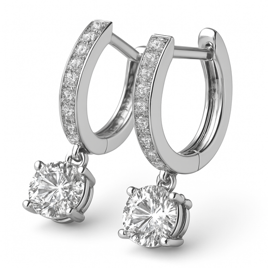 Aarvi 925 Silver Earrings for Women & Girls