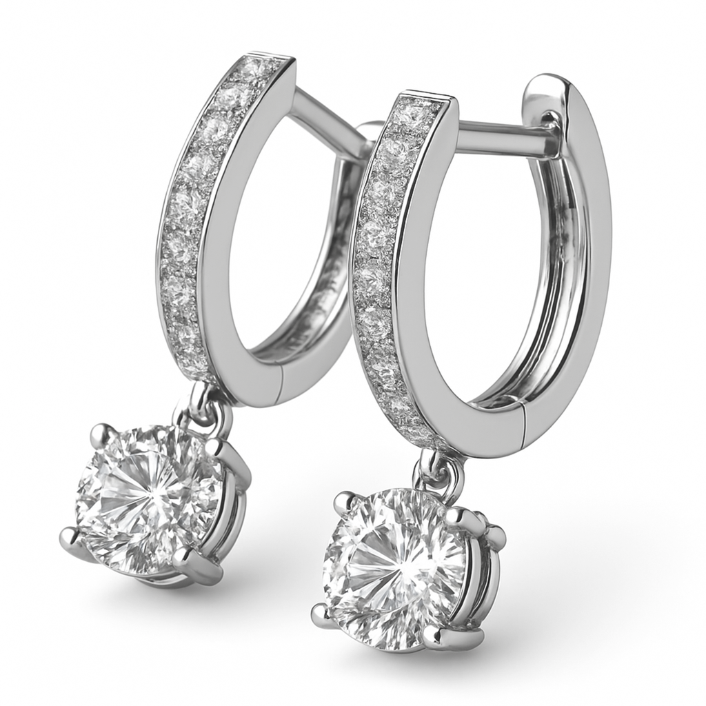 Aarvi 925 Silver Earrings for Women & Girls
